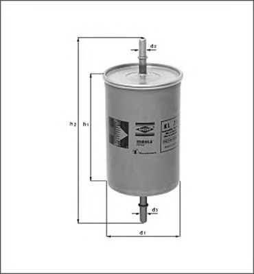 MAGNETI MARELLI 154084511550 -  Топливный фильтр